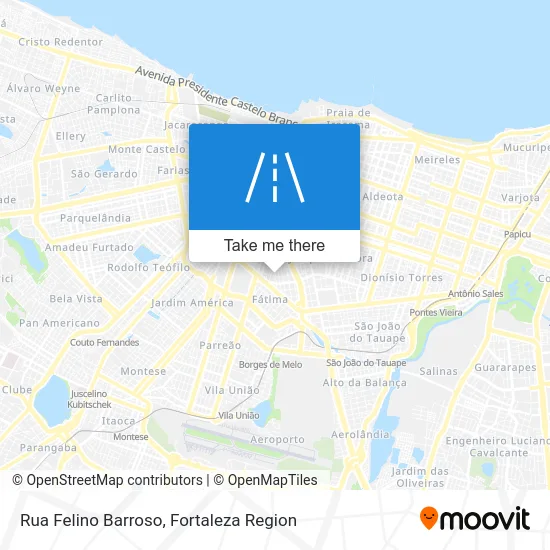 Rua Felino Barroso map