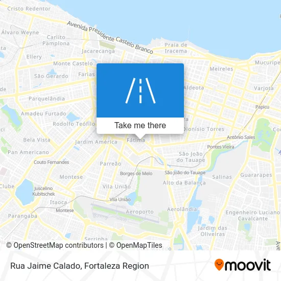 Rua Jaime Calado map