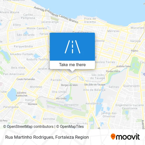 Rua Martinho Rodrigues map