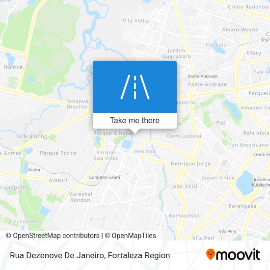 Rua Dezenove De Janeiro map