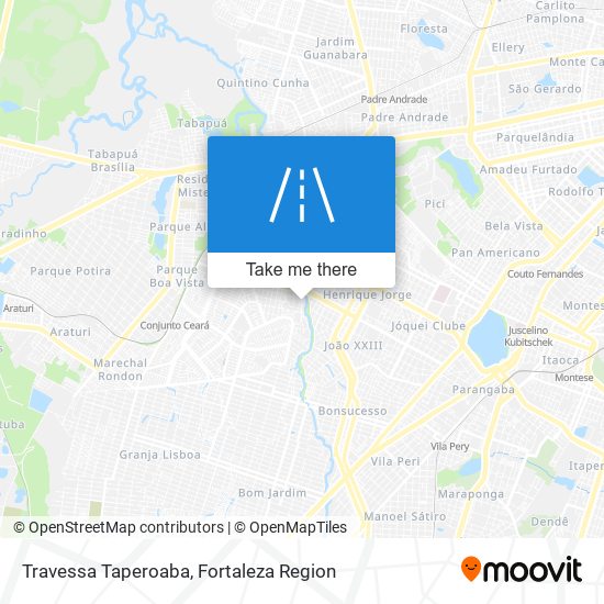 Travessa Taperoaba map