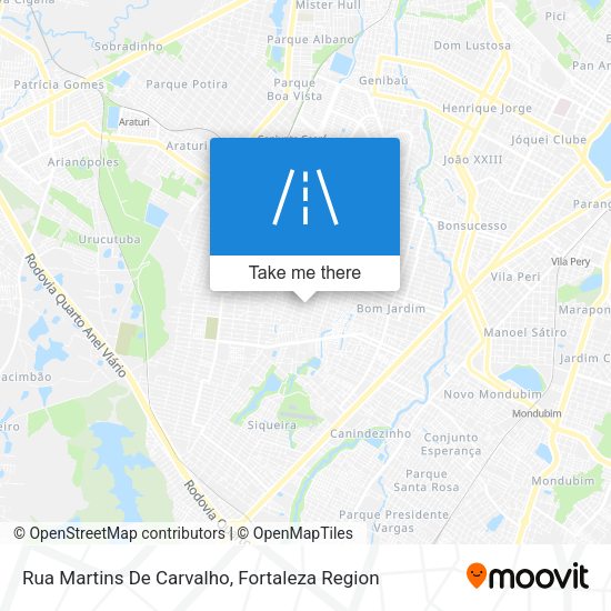 Rua Martins De Carvalho map