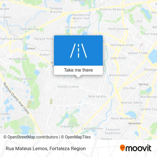 Rua Mateus Lemos map