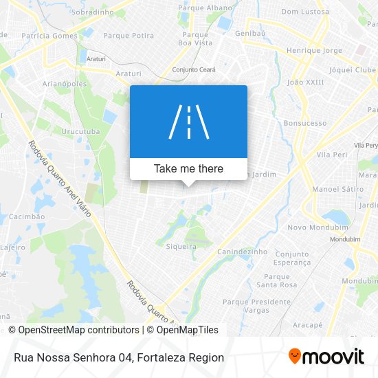 Rua Nossa Senhora 04 map