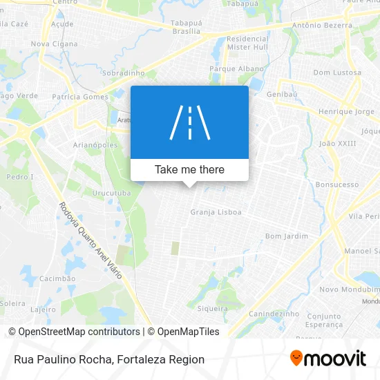 Rua Paulino Rocha map