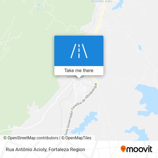 Rua Antônio Acioly map