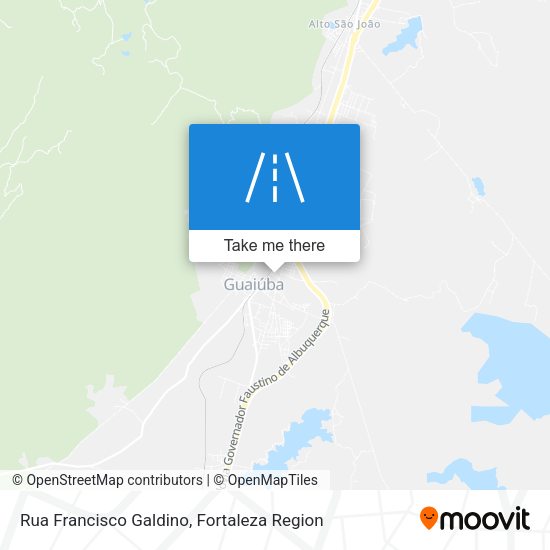 Rua Francisco Galdino map
