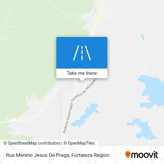 Rua Menino Jesus De Praga map