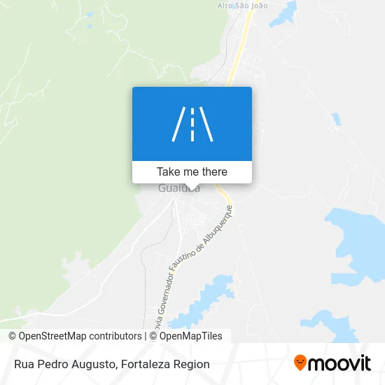 Rua Pedro Augusto map