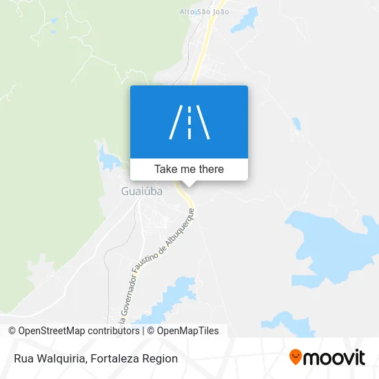 Rua Walquiria map