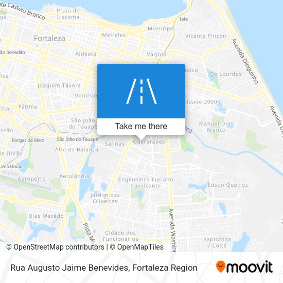 Rua Augusto Jaime Benevides map