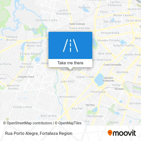 Rua Porto Alegre map