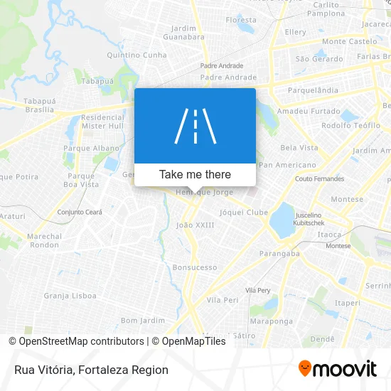 Rua Vitória map