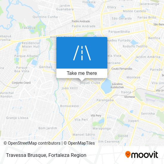 Travessa Brusque map