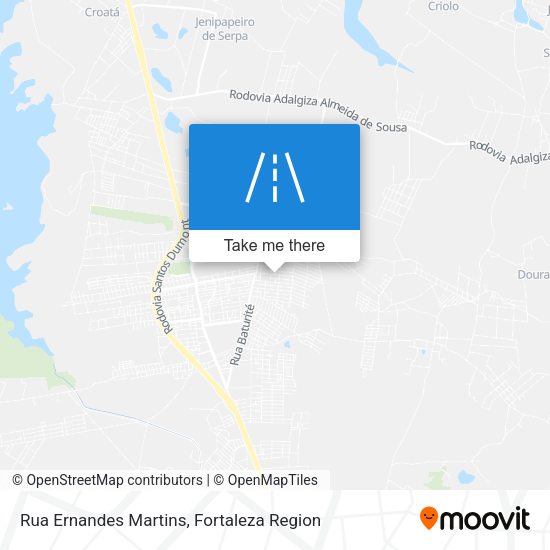 Rua Ernandes Martins map