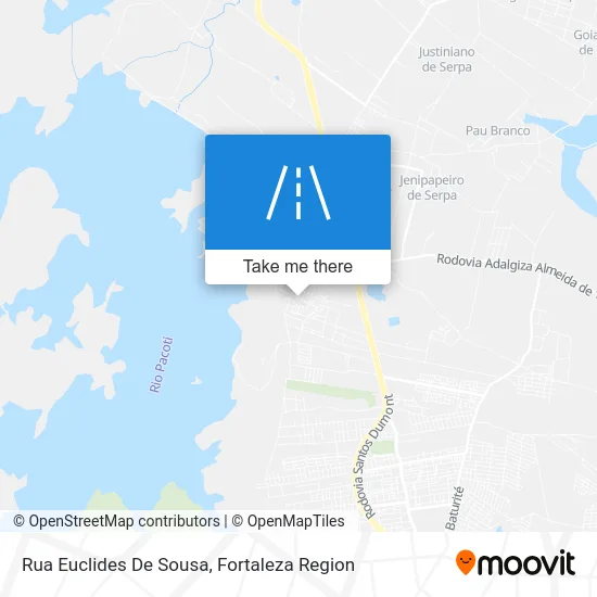 Rua Euclides De Sousa map