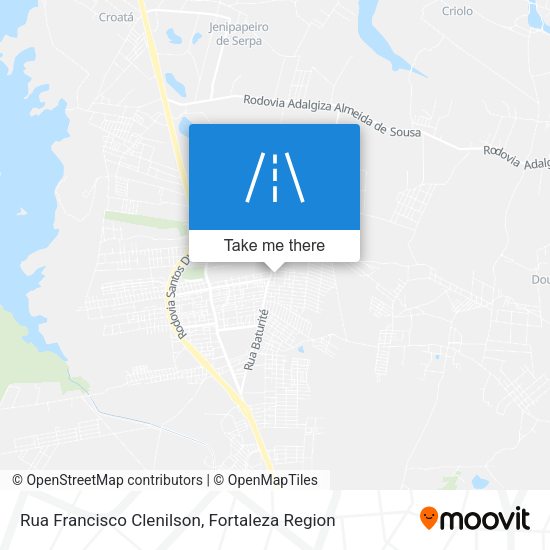 Rua Francisco Clenilson map