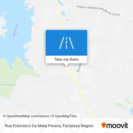 Rua Francisco Da Mata Pereira map