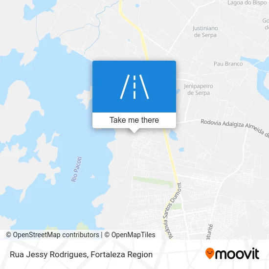 Rua Jessy Rodrigues map