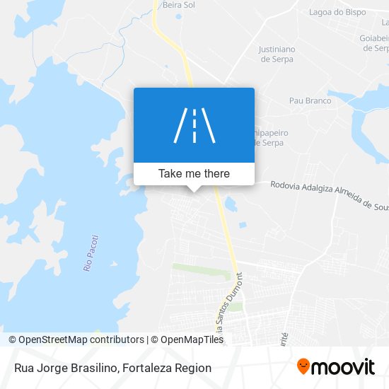 Rua Jorge Brasilino map