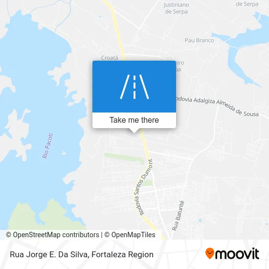 Rua Jorge E. Da Silva map