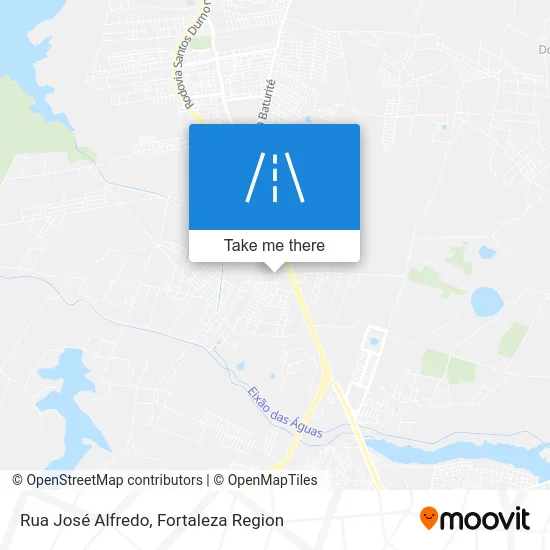 Rua José Alfredo map