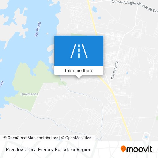 Rua João Davi Freitas map