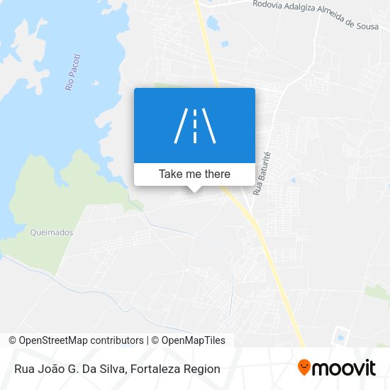 Rua João G. Da Silva map