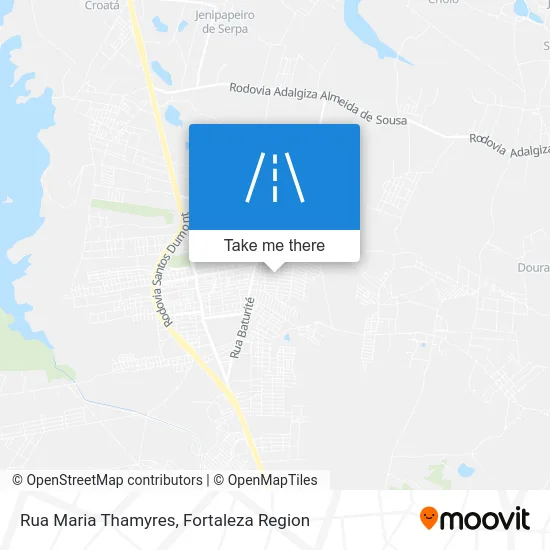 Rua Maria Thamyres map