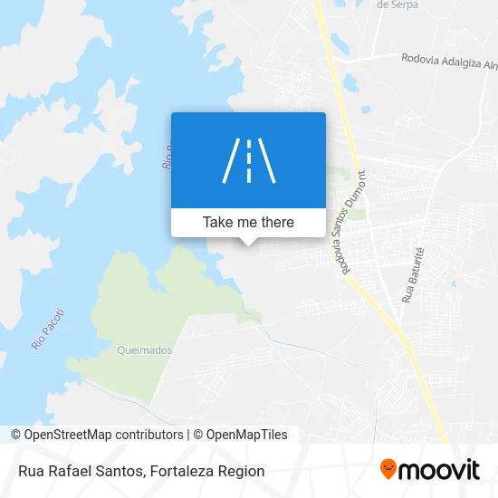 Rua Rafael Santos map