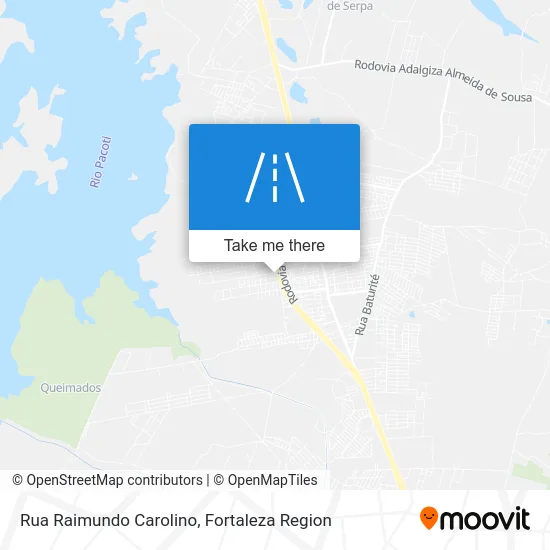 Rua Raimundo Carolino map