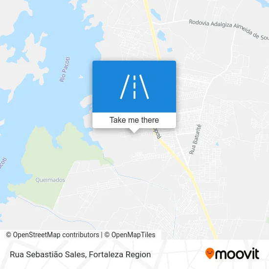 Rua Sebastião Sales map