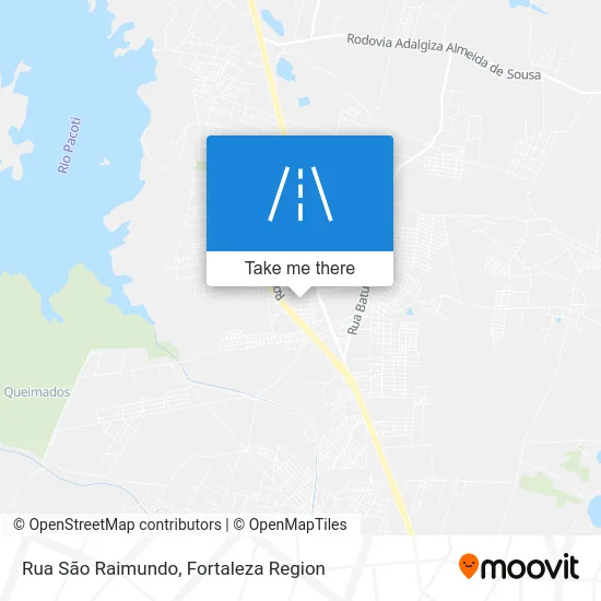 Rua São Raimundo map