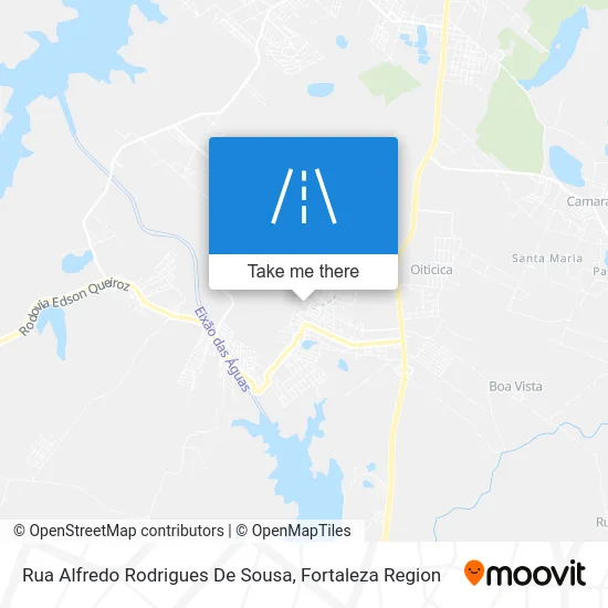 Rua Alfredo Rodrigues De Sousa map