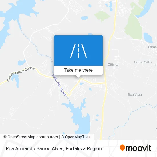 Rua Armando Barros Alves map