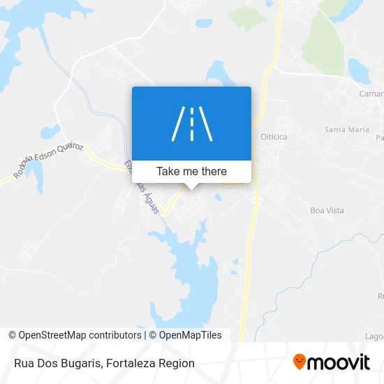 Rua Dos Bugaris map
