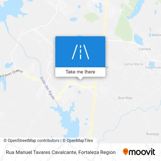 Rua Manuel Tavares Cavalcante map