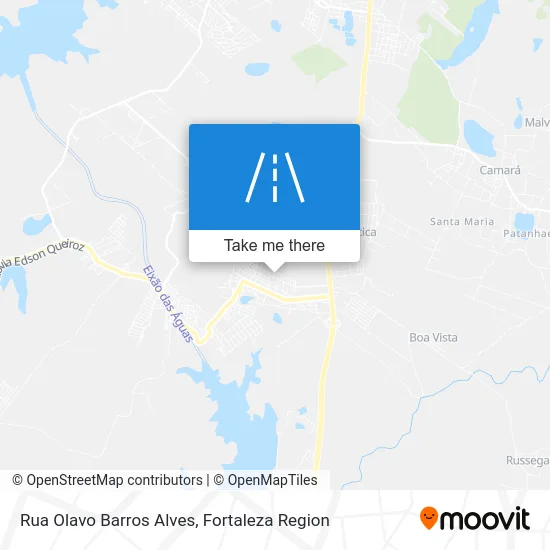 Rua Olavo Barros Alves map