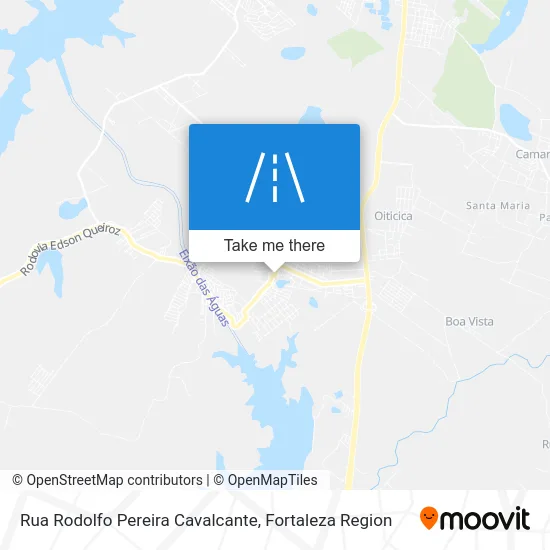 Rua Rodolfo Pereira Cavalcante map