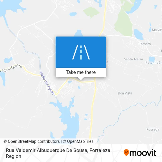 Rua Valdemir Albuquerque De Sousa map