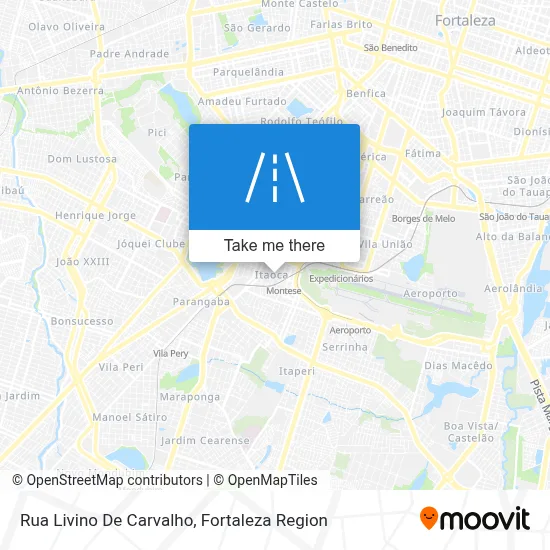 Rua Livino De Carvalho map