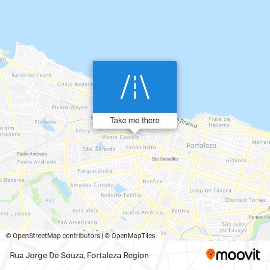 Mapa Rua Jorge De Souza