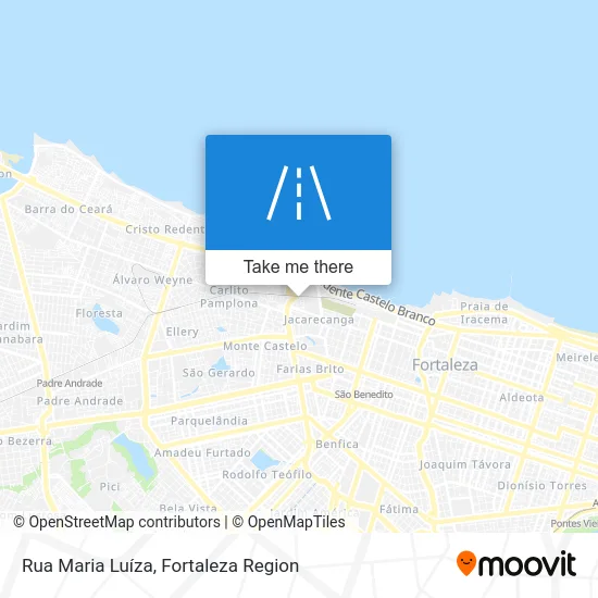 Rua Maria Luíza map