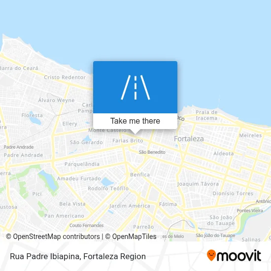 Rua Padre Ibiapina map