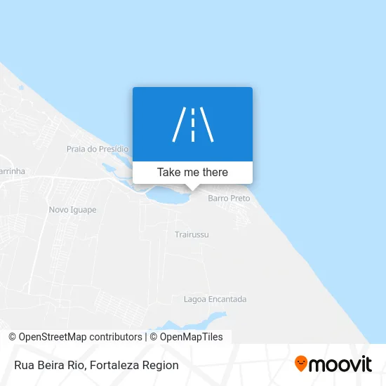 Rua Beira Rio map