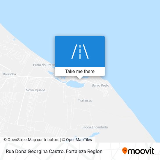 Rua Dona Georgina Castro map