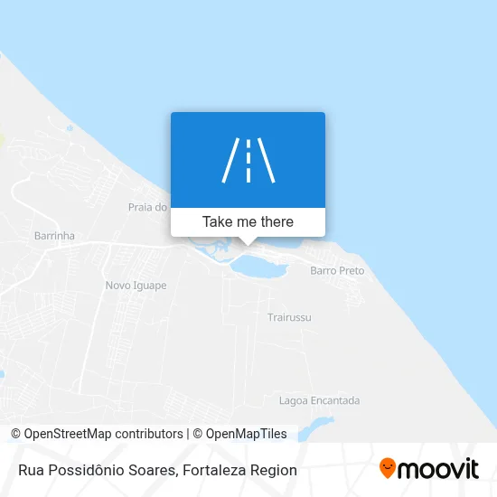 Rua Possidônio Soares map