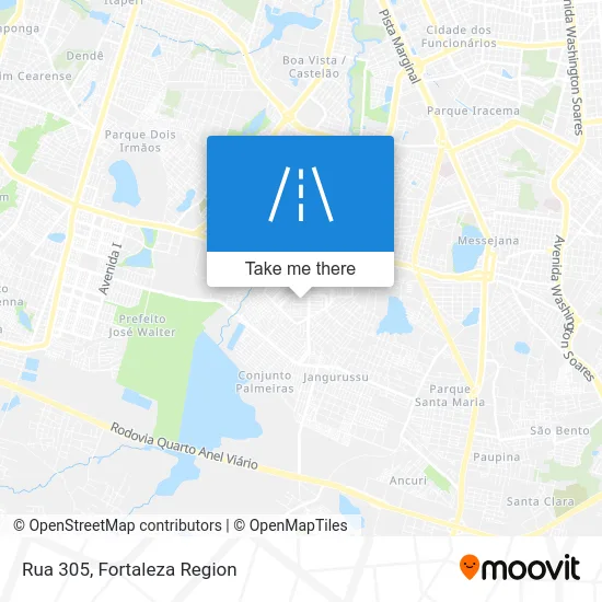 Rua 305 map