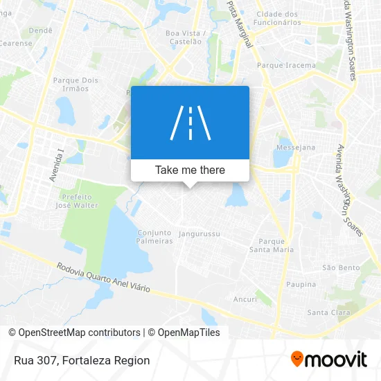 Rua 307 map