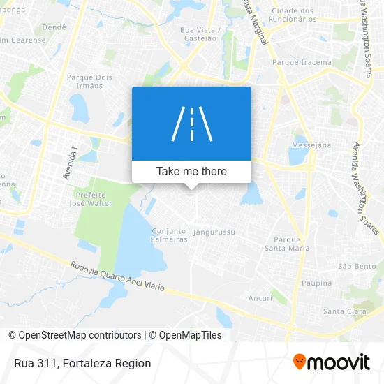 Rua 311 map